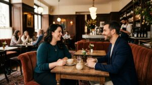 Premier rendez-vous au café : où s'installer pour vraiment discuter ?